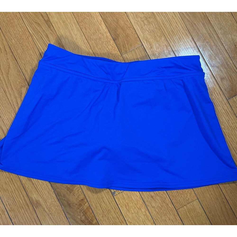 Lands End Women Blouson‎ Tankini Top & Swim Skirt Bandana Paisley Size 6P - Picture 5 of 8